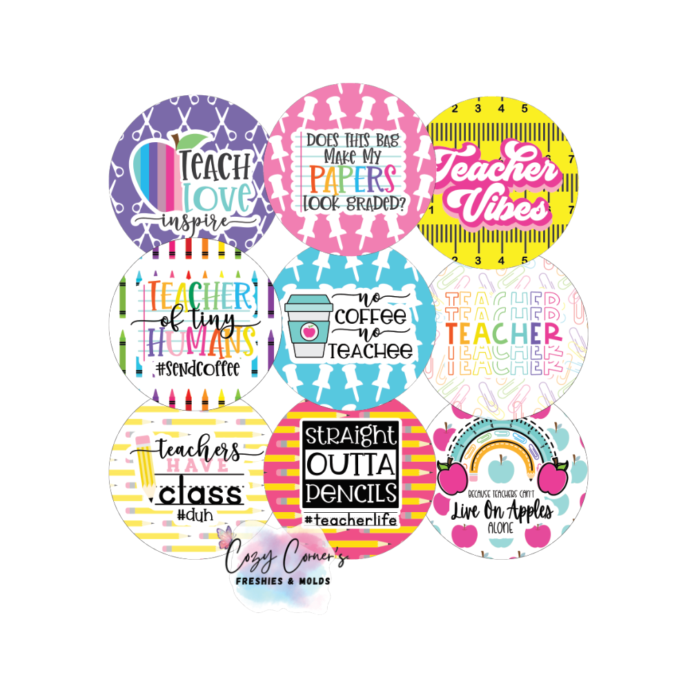 Teacher Cardstock rounds