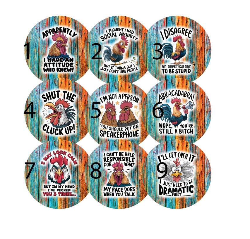 Chicken Cardstock