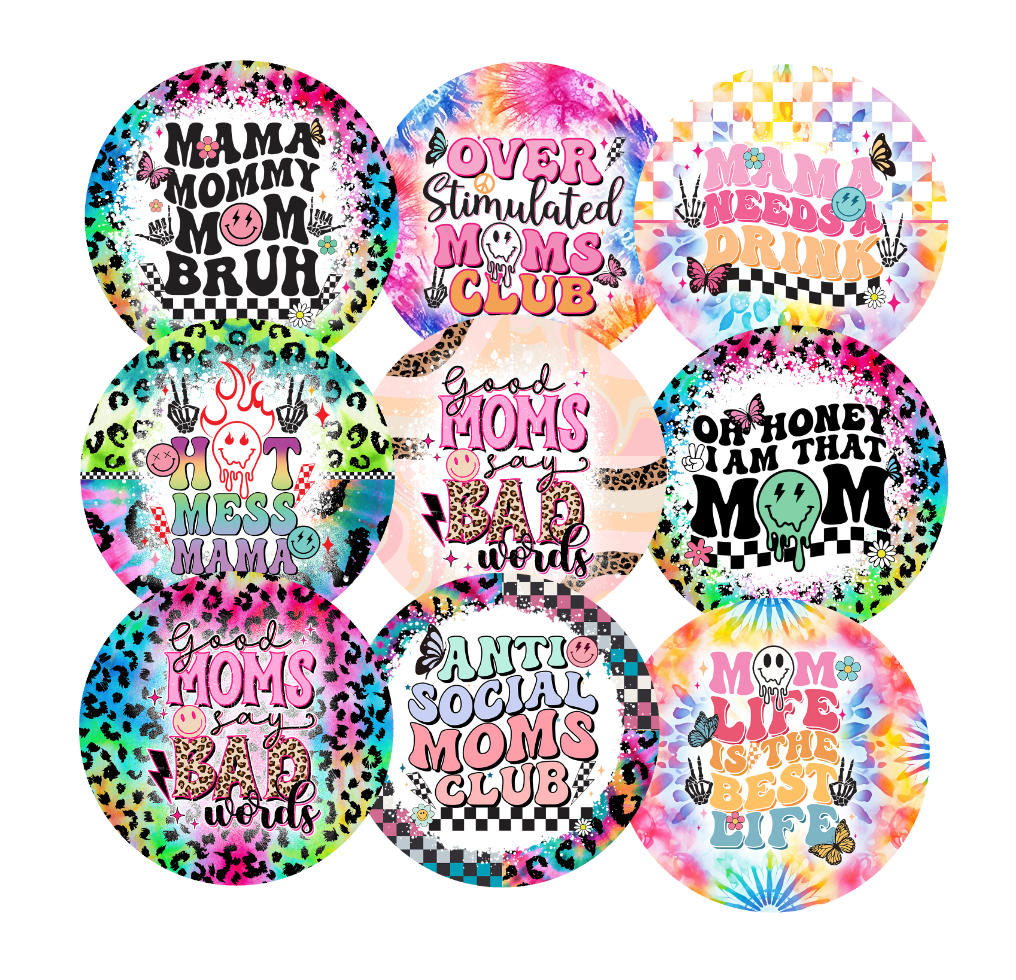 Mama Cardstock rounds