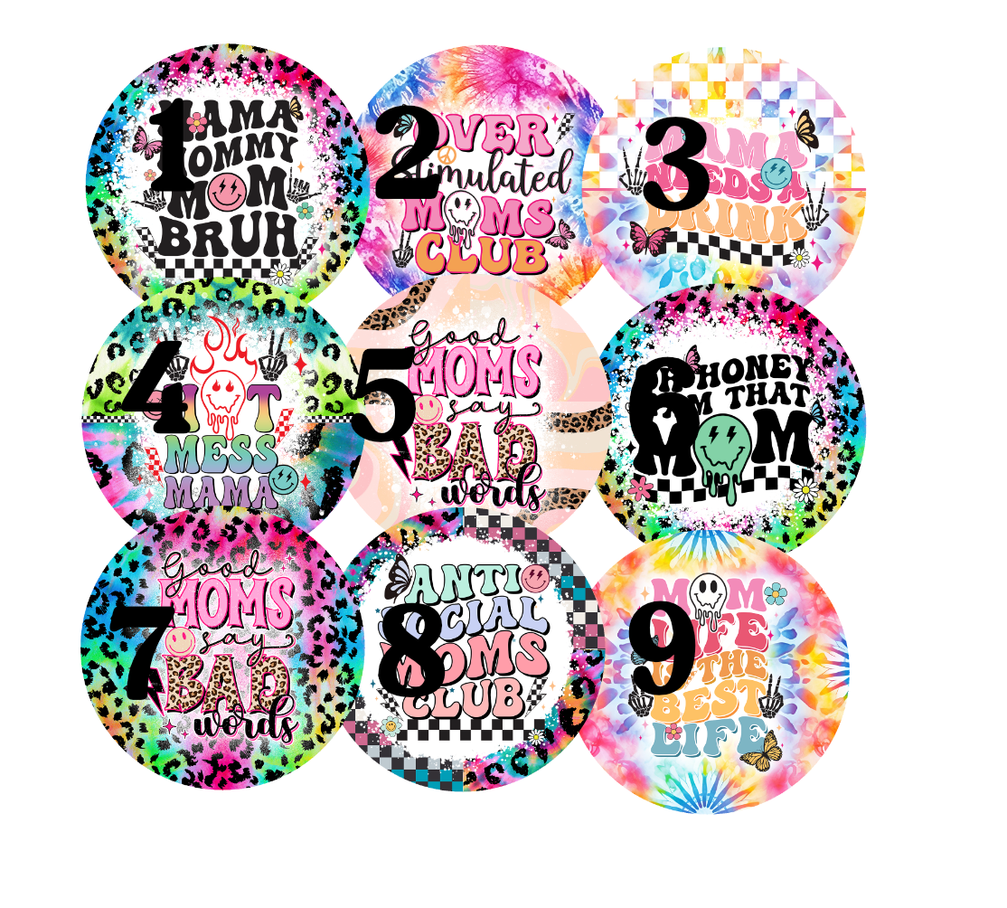 Mama Cardstock rounds