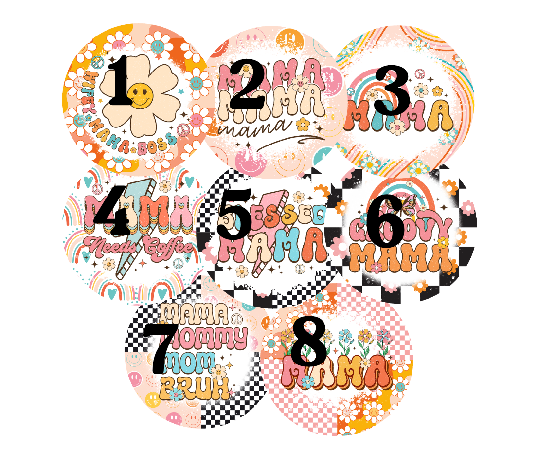 Mama Cardstock rounds