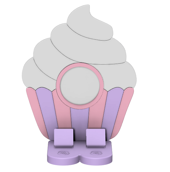 Cupcake NFC Stand- 1 Frame/square- (Design your NFC stand- You Choose base type)