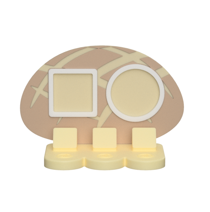 Sour Dough NFC Stand- 2 Frames- (Design your NFC stand- You Choose base type)