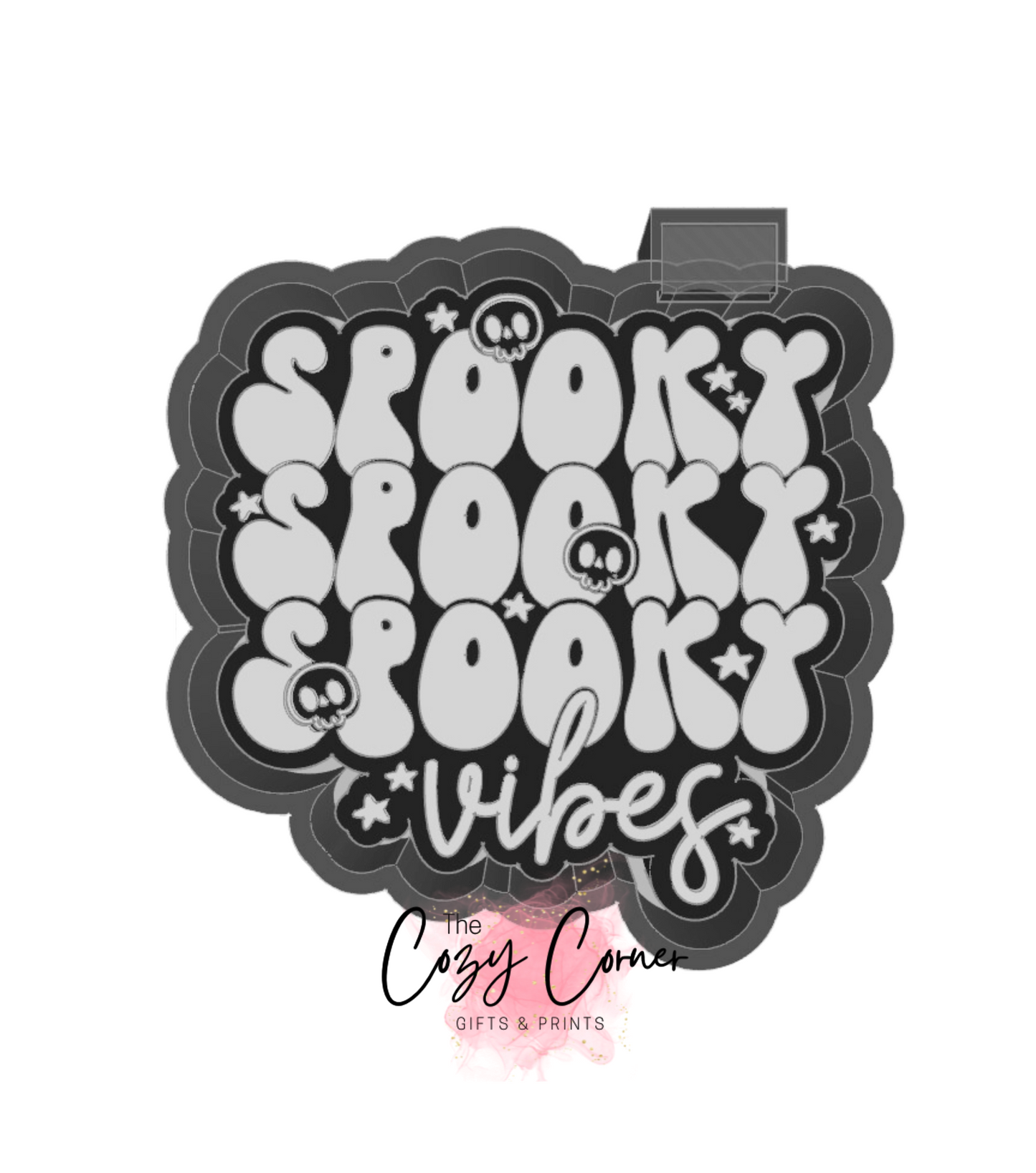 Spooky Vibes Freshie mold