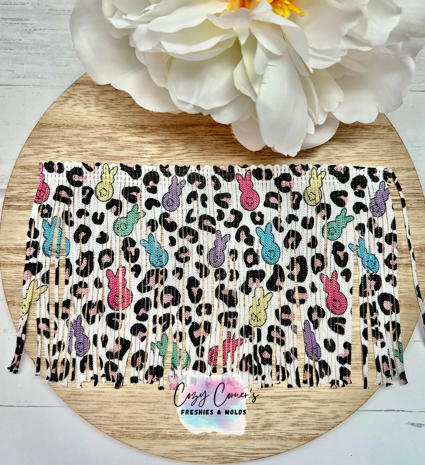 Easter Leopard Print Fringe