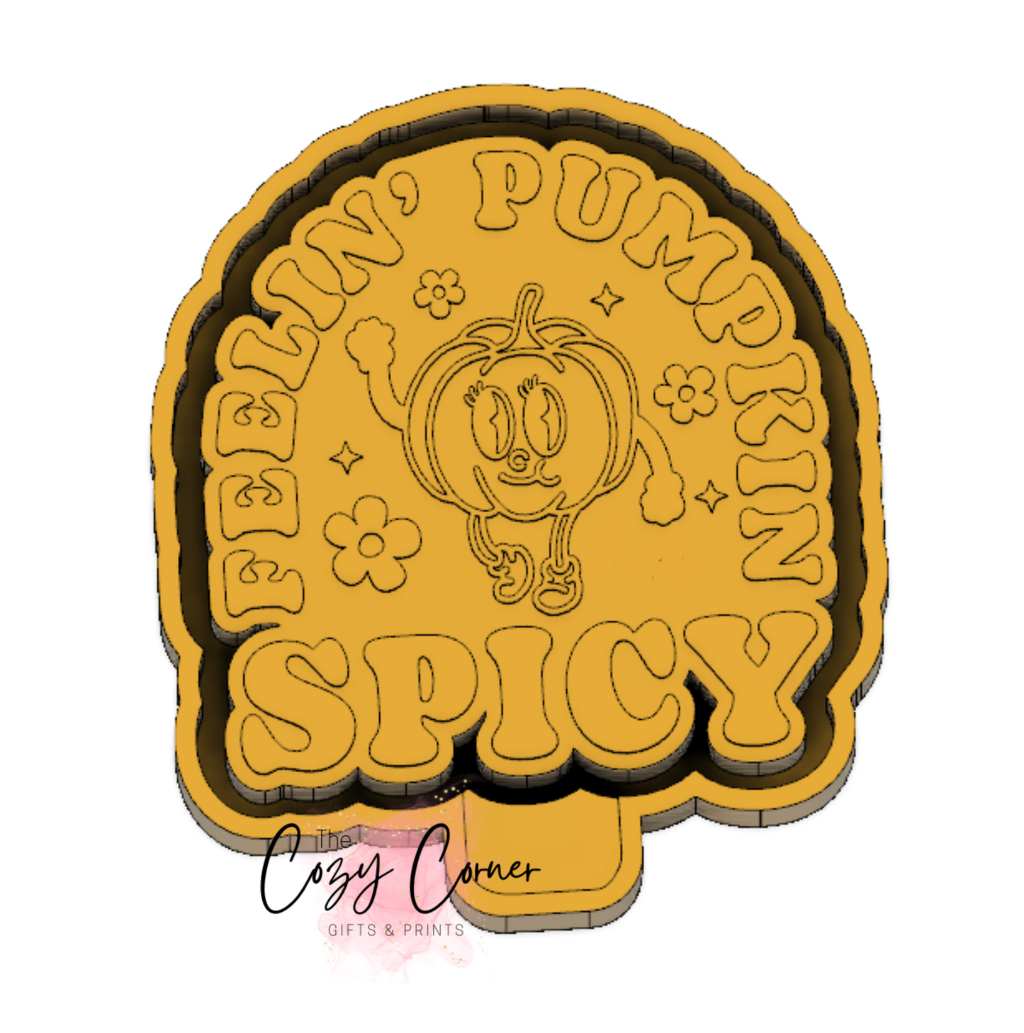 Feelin' Pumpkin Spicy Freshie Mold