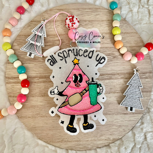 All Spruced up Christmas freshie mold