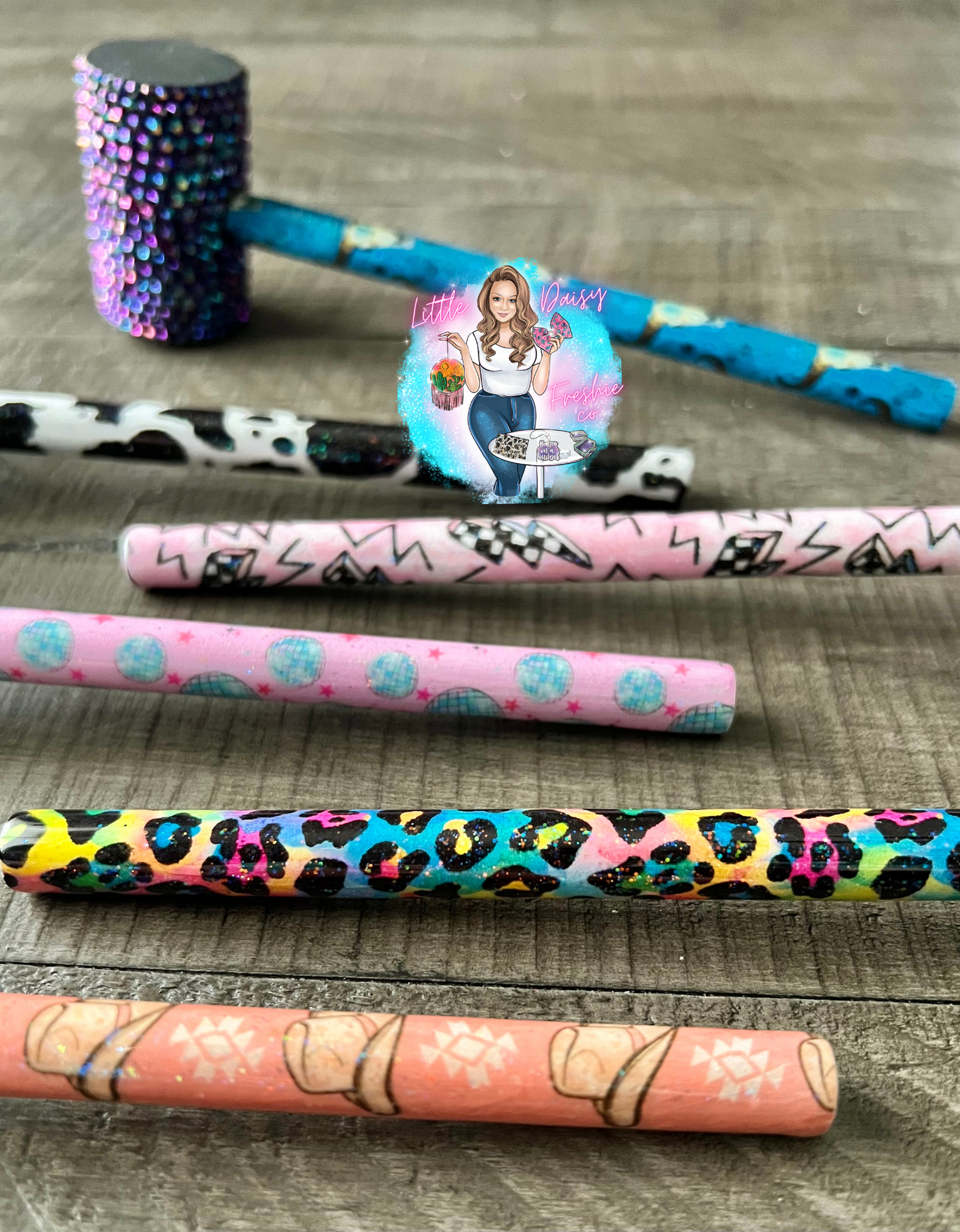 Print Handle Glamour Hammer