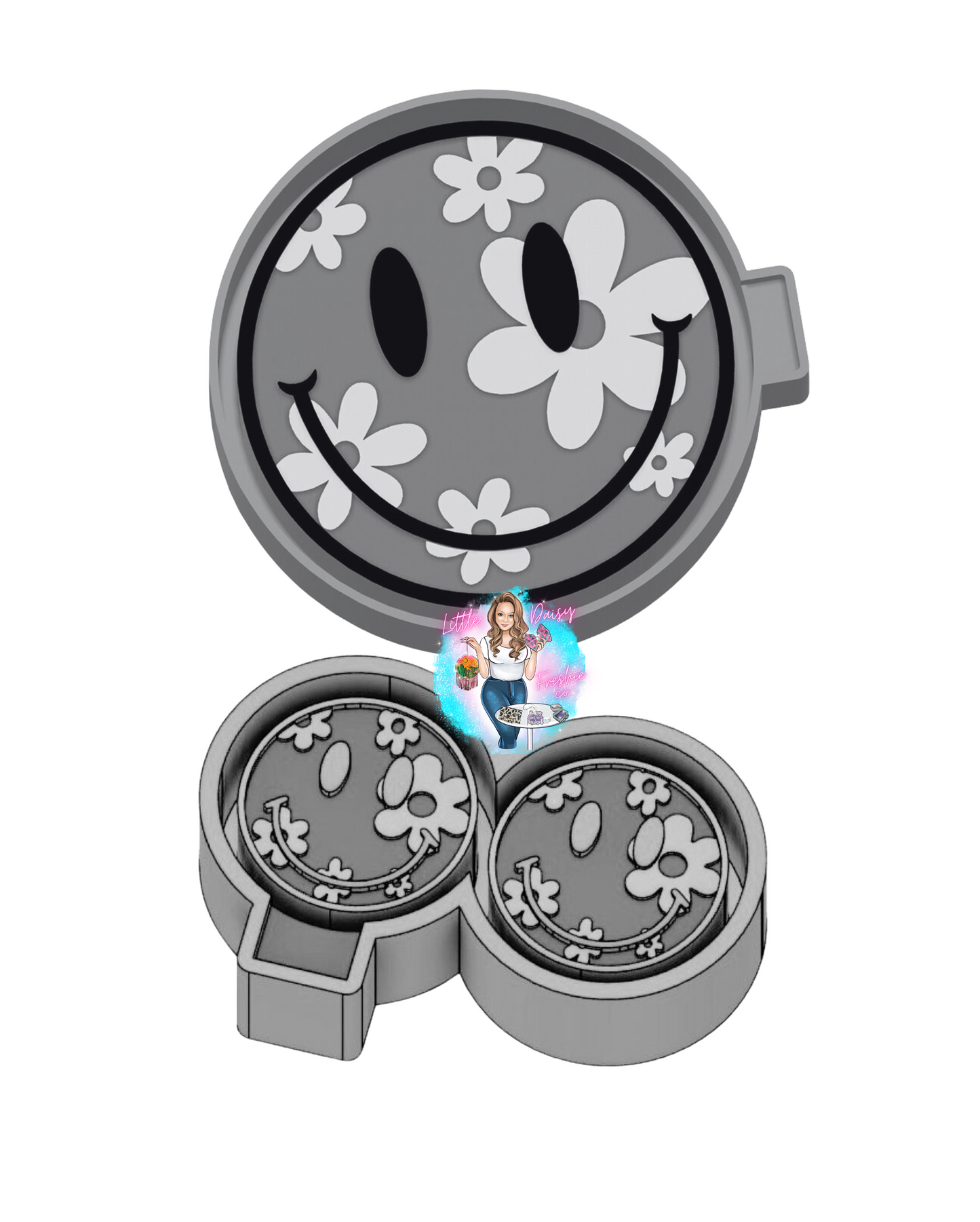 Smile Freshie mold and Vent Clips