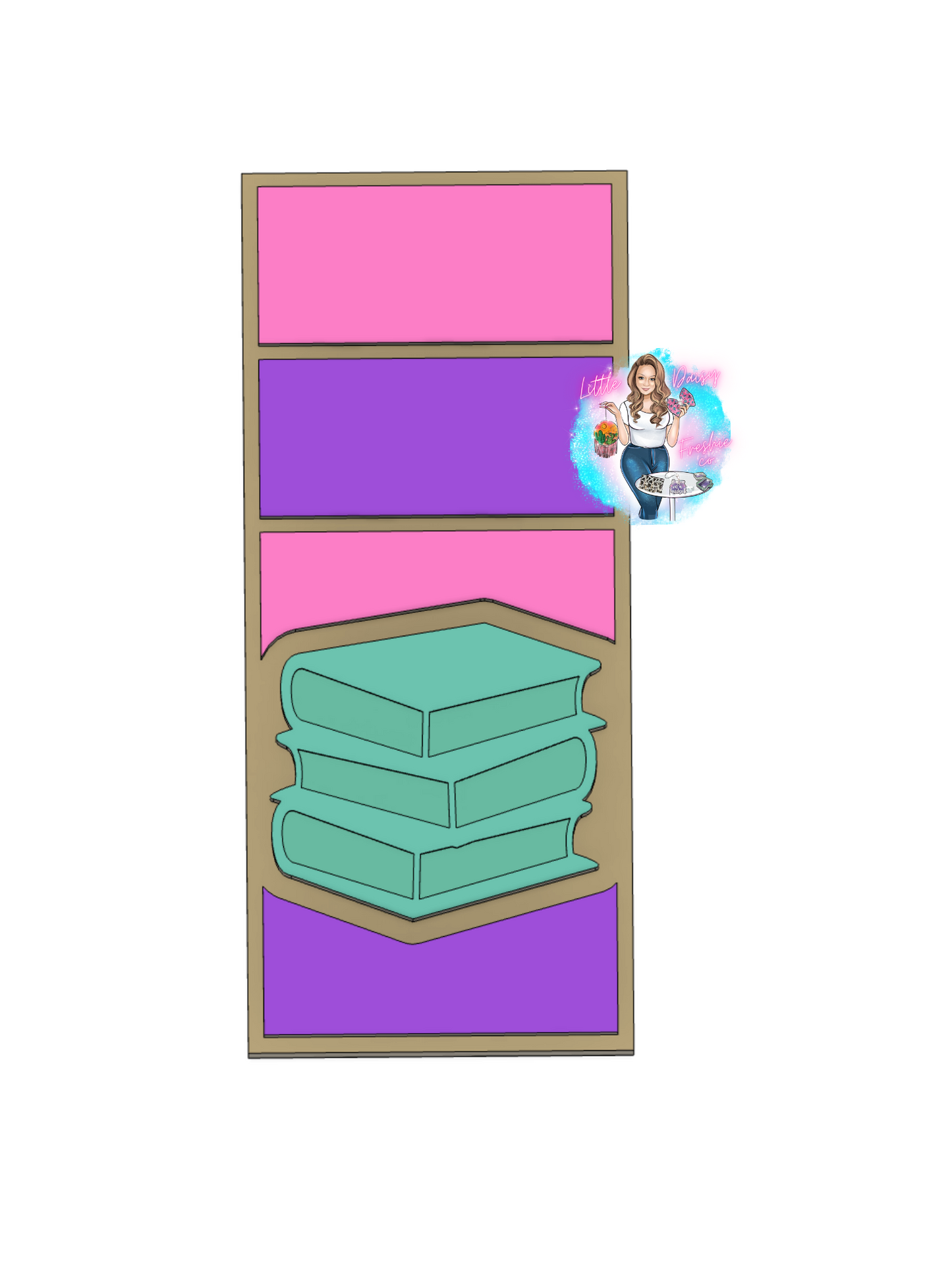 Books Snap Bar Mold