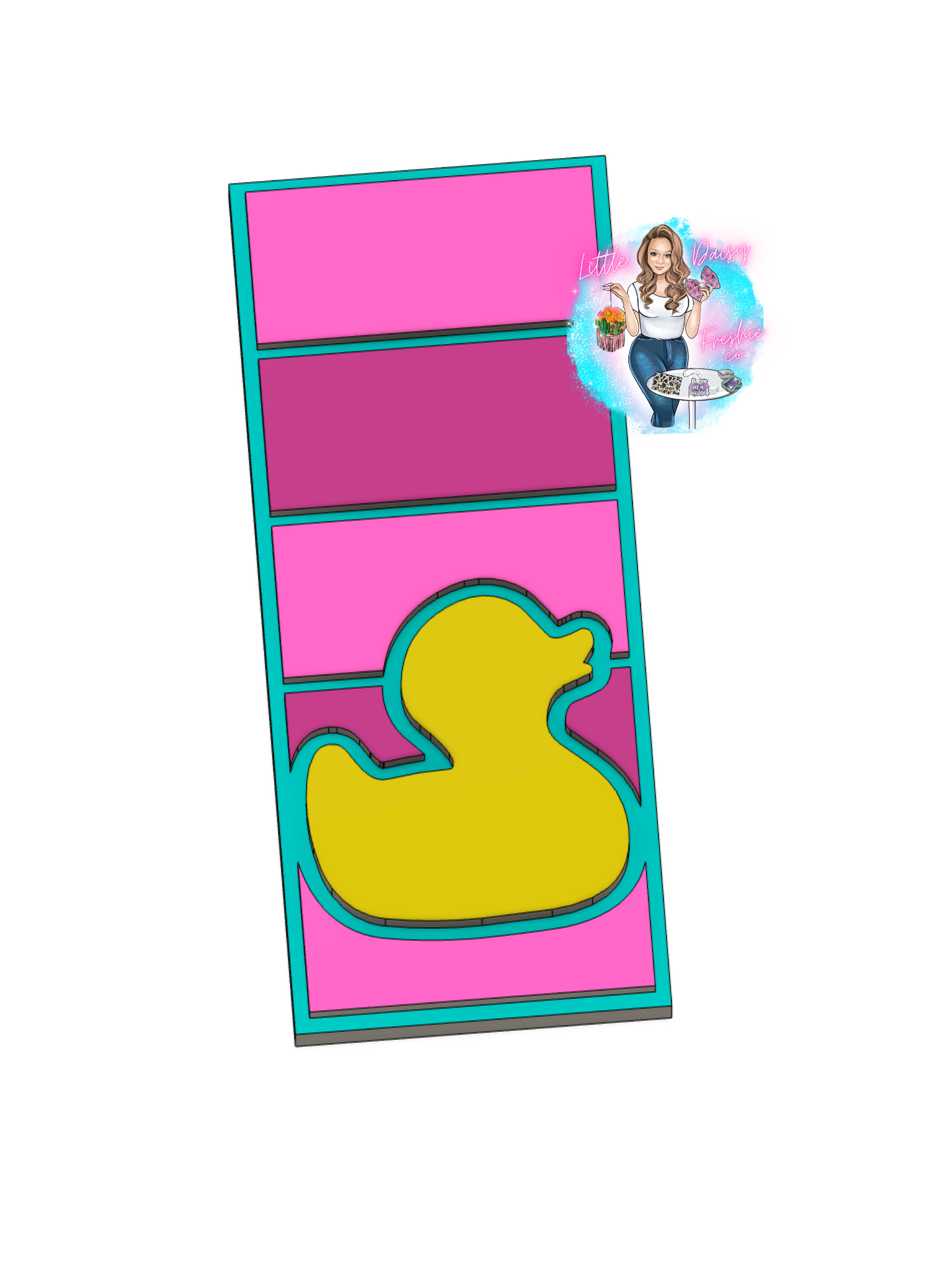 Rubber duck wax melt Snap Bar Mold