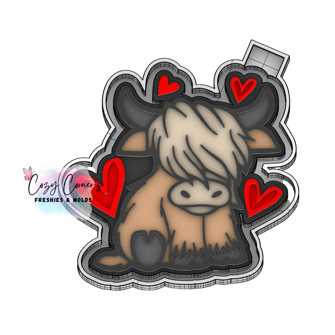 Highland Valentine's Day Mold