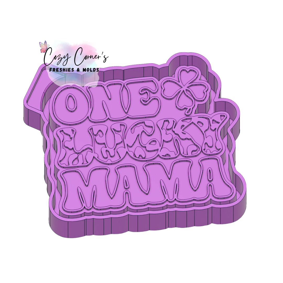 One Lucky Mama Freshie Mold