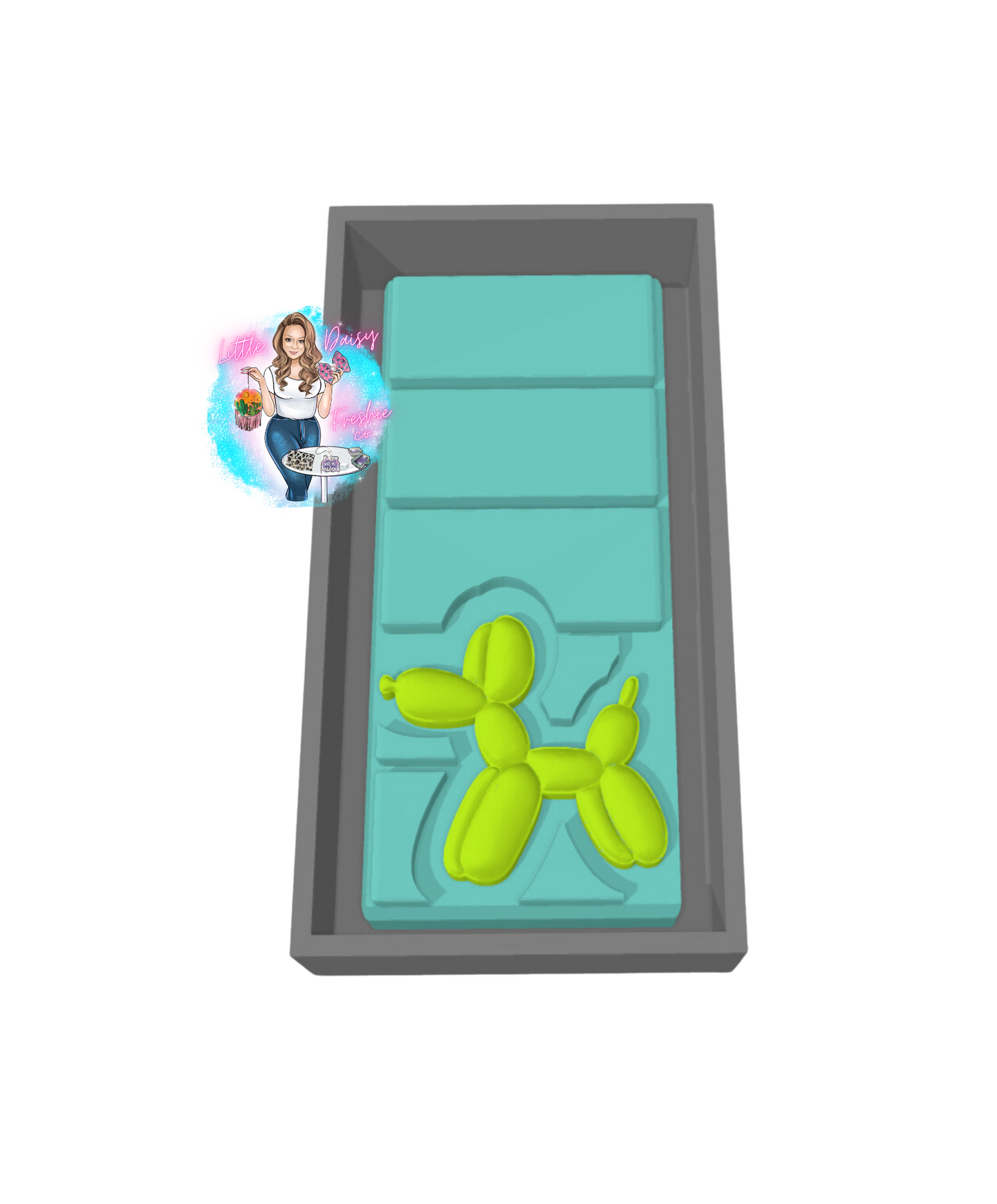 Balloon Dog Snap Bar Mold