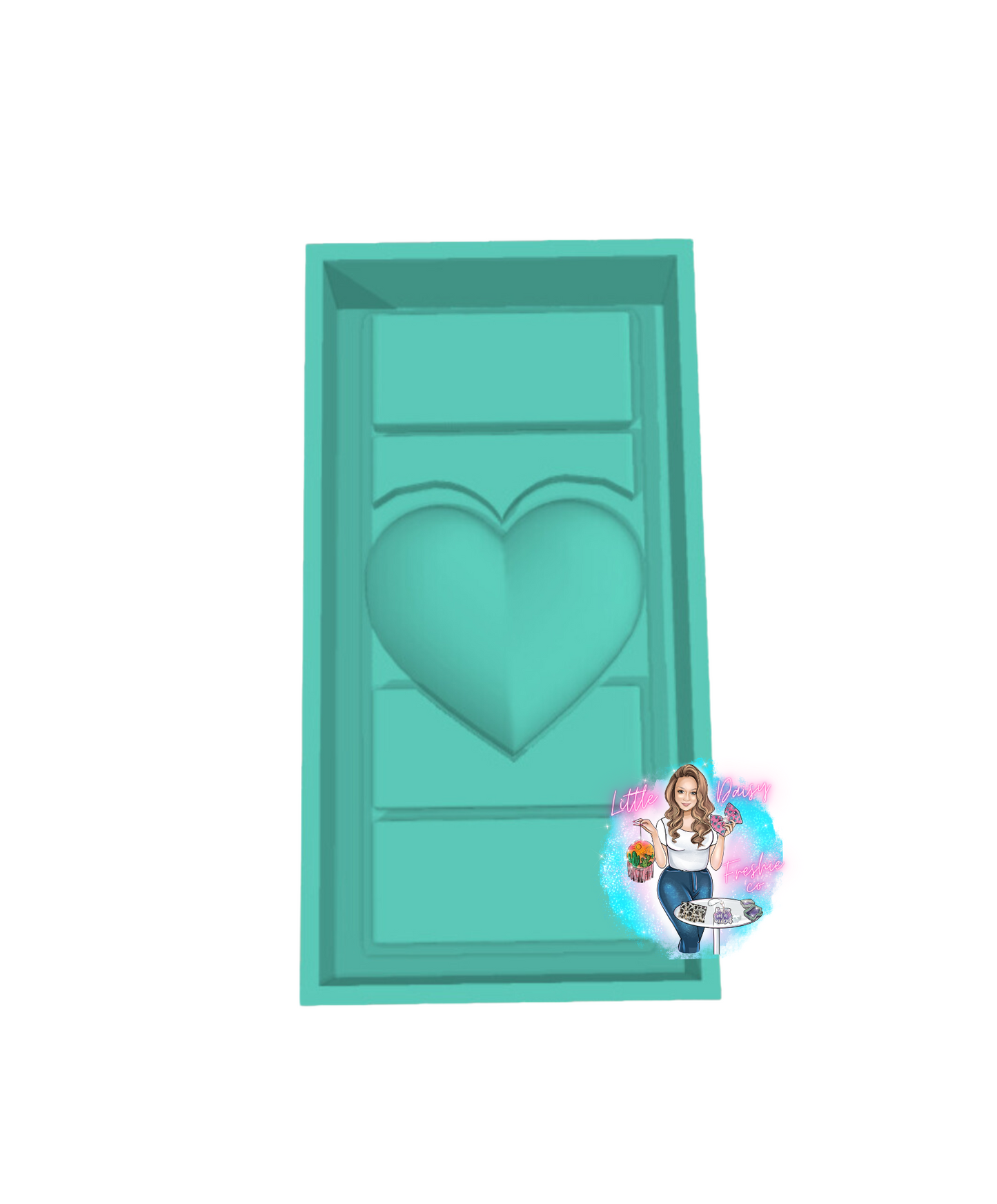 Heart Snap Bar Mold