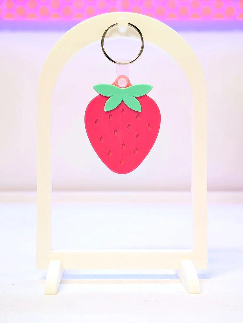 Strawberry NFC Keychain
