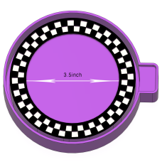 3.5 inch cardstock mold Freshie Mold