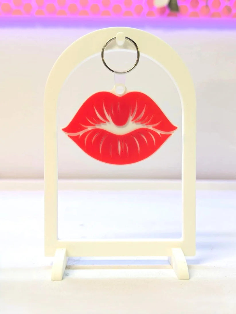 Lips NFC Keychain