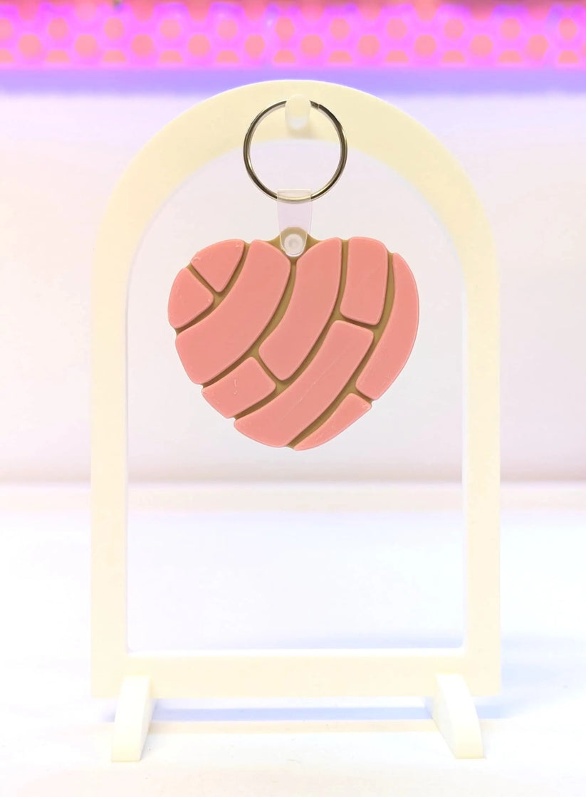 Concha Heart NFC Keychain