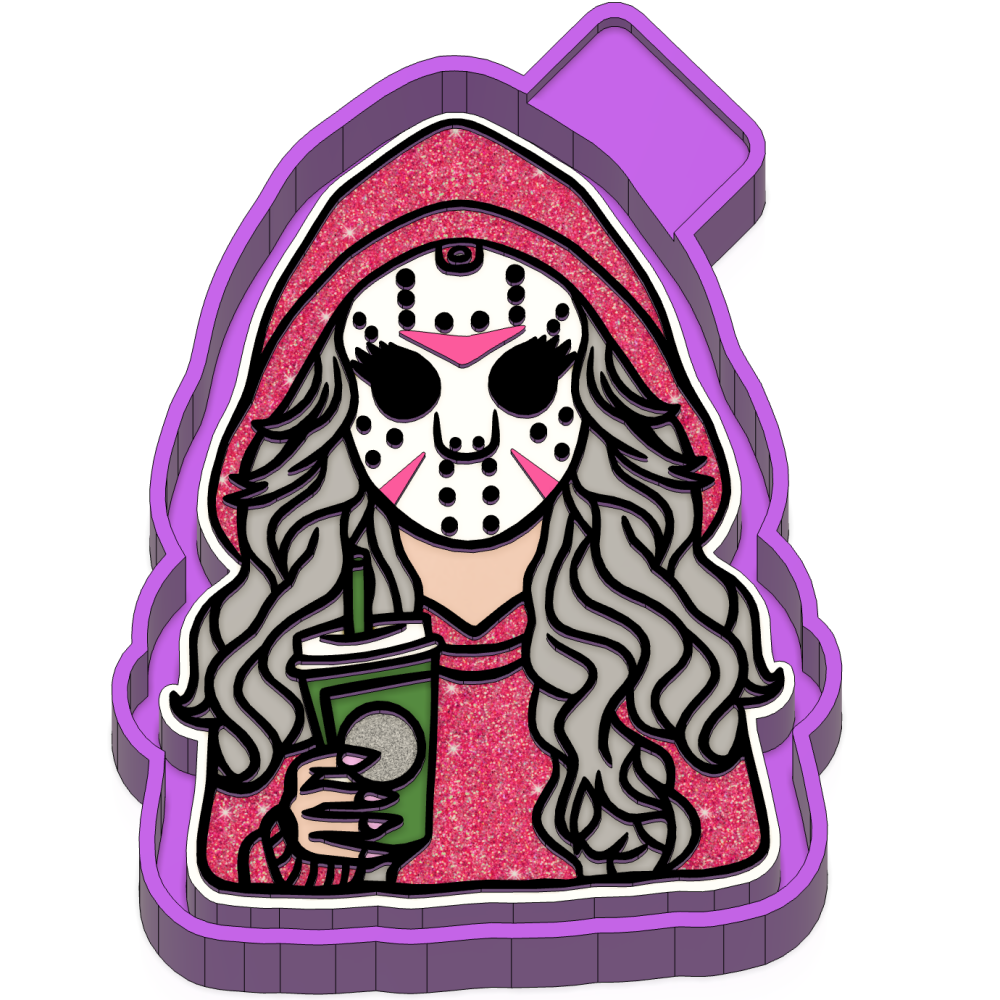 Halloween Girl Freshie mold