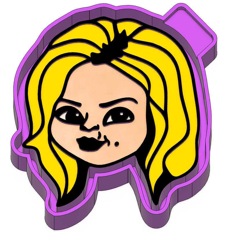 Creepy Girl Doll Freshie Mold (VIP)