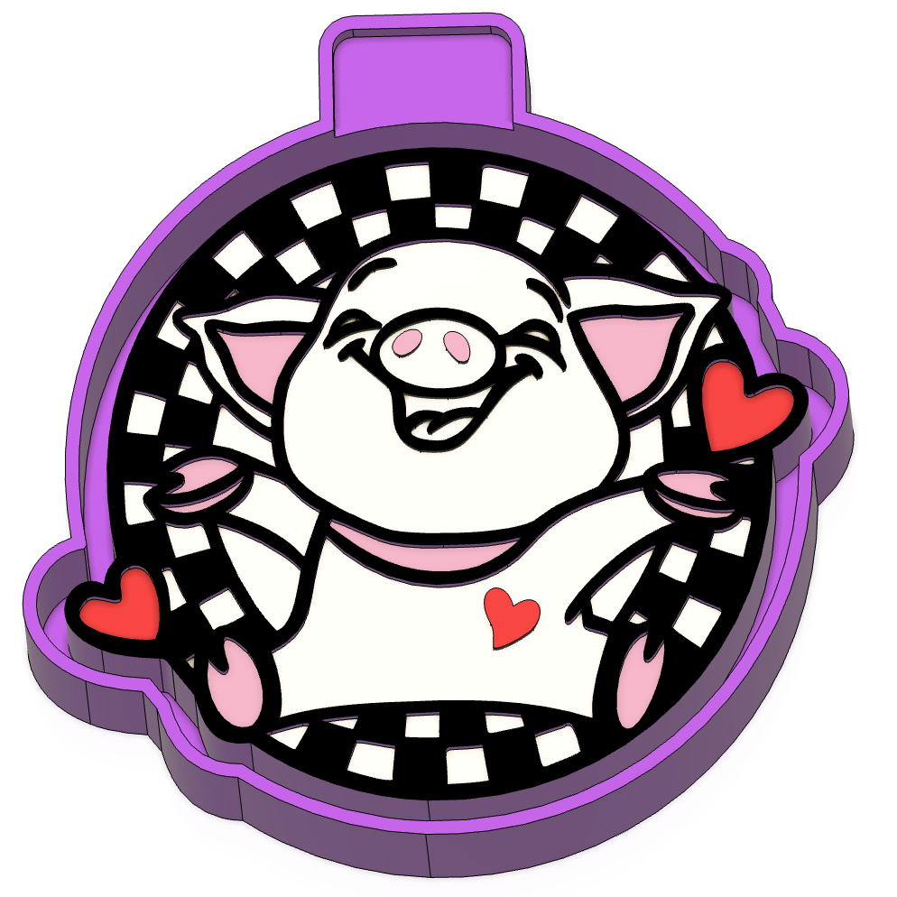 Pig Valentine Mold