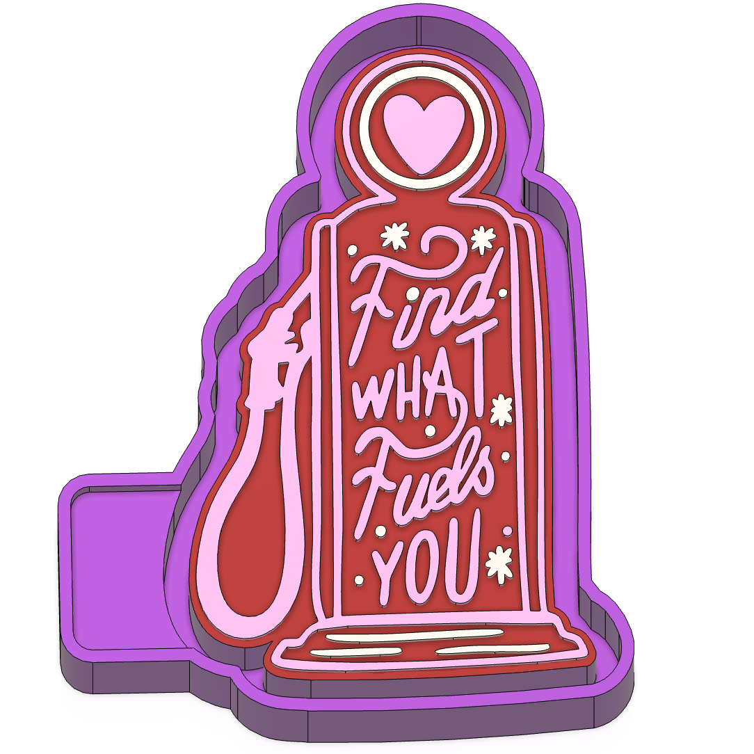 Find what fuels you Freshie mold