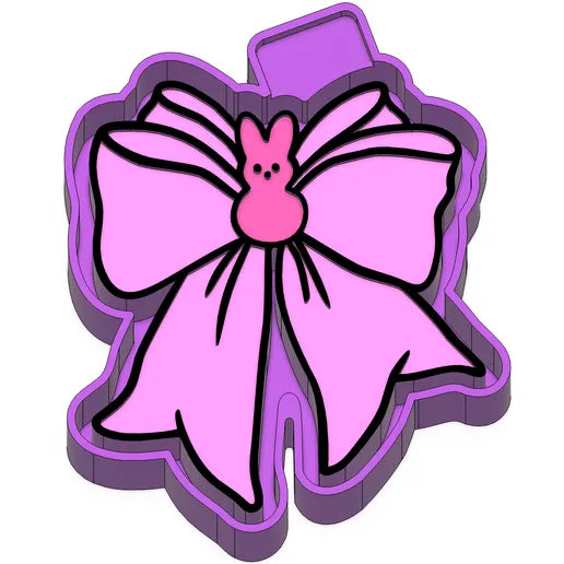 Bunny Bow freshie mold