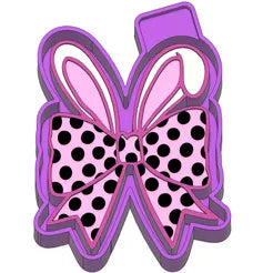 Bunny Bow freshie mold
