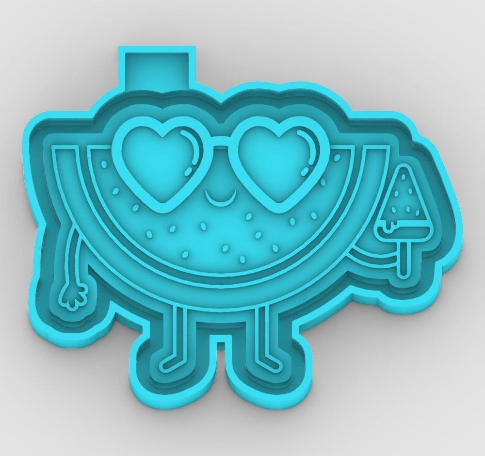 Watermelon Freshie mold