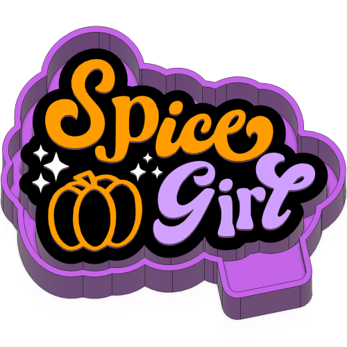 spice girl Freshie mold