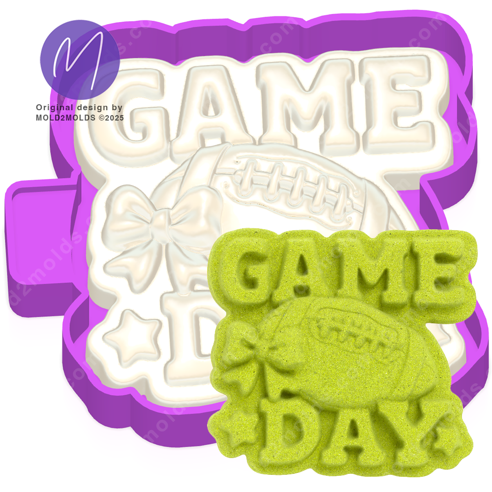 Game Day 3D Freshie Mold