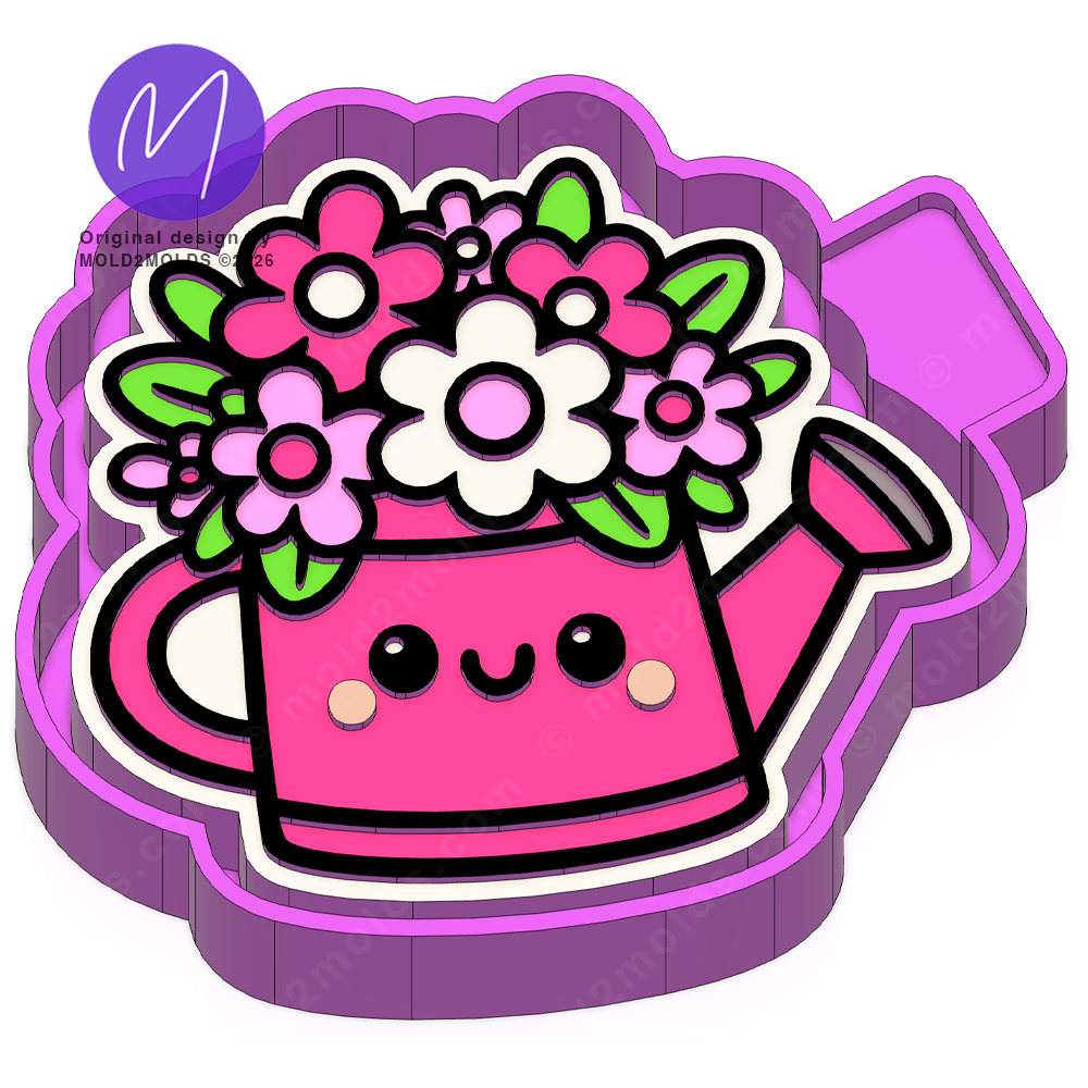 Flowers Freshie Mold