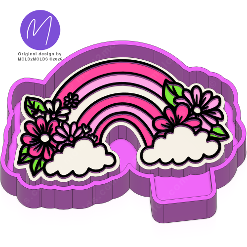 Rainbow Freshie Mold
