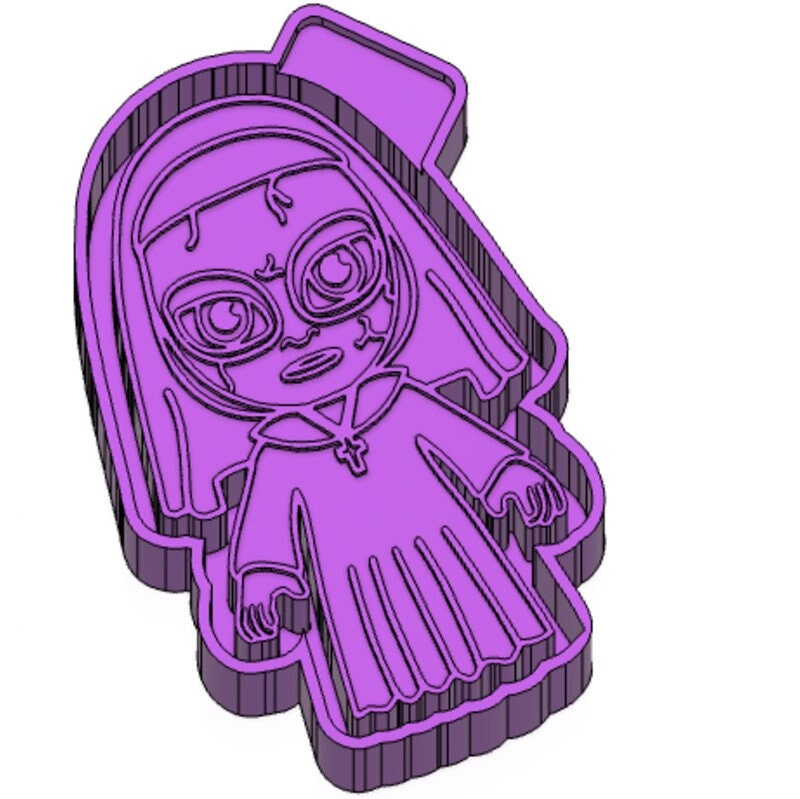 Spooky Nun Freshie mold (VIP)