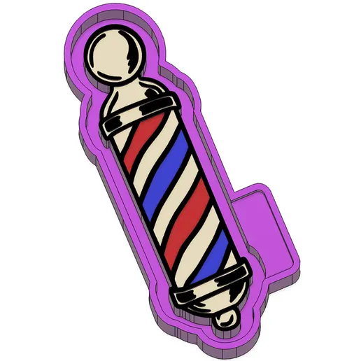 Barber Freshie Mold