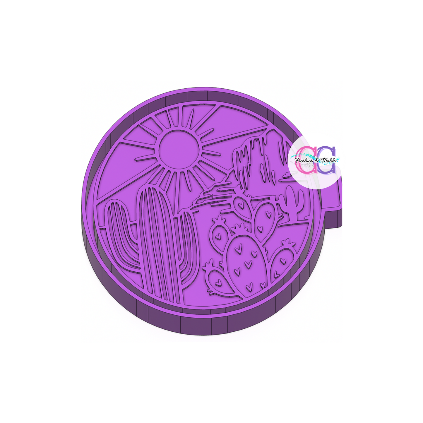 Cactus western Freshie Mold