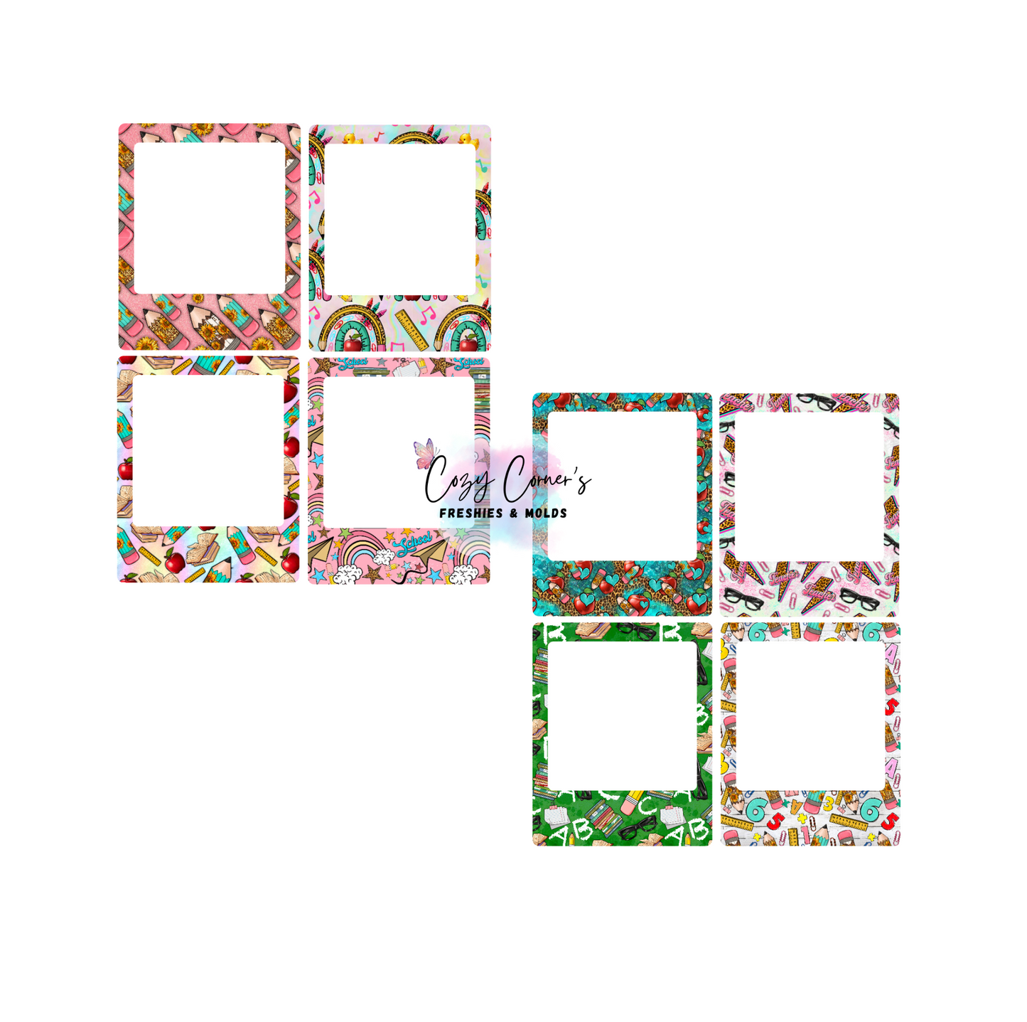 Teacher Polaroid Cardstock