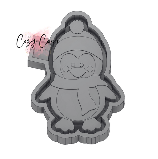 Penguin freshie mold