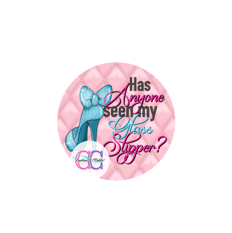 Glass Slipper Cardstock round