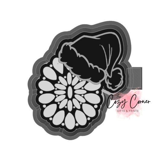 Christmas Concho freshie mold