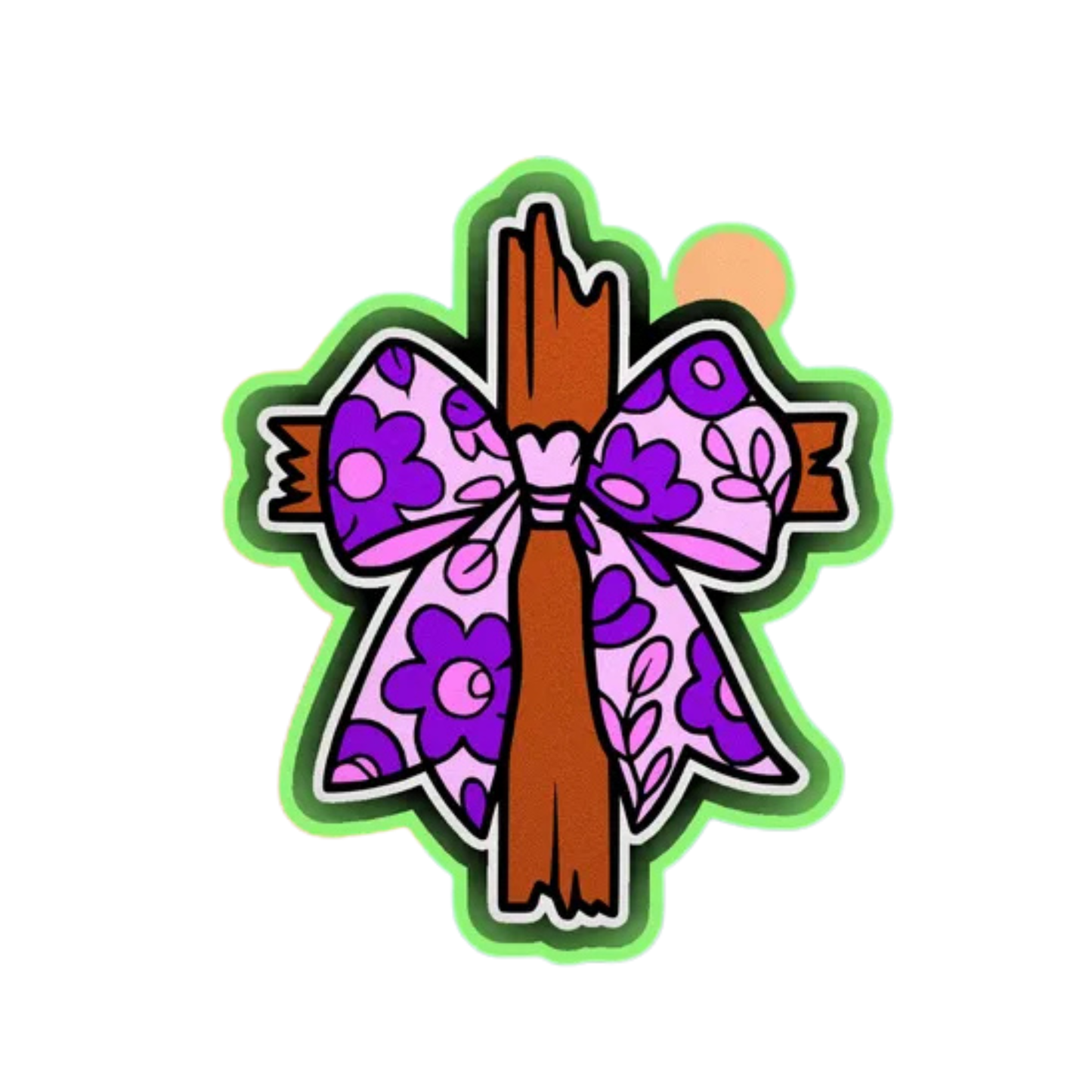 Cross with Bow Freshie Mold