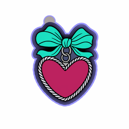 Heart Freshie mold