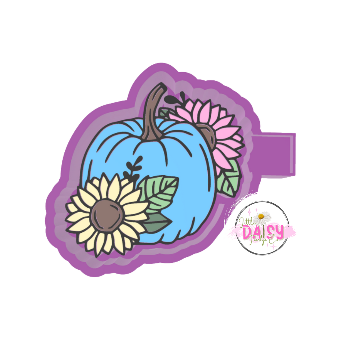 Flower Pumpkin Freshie mold