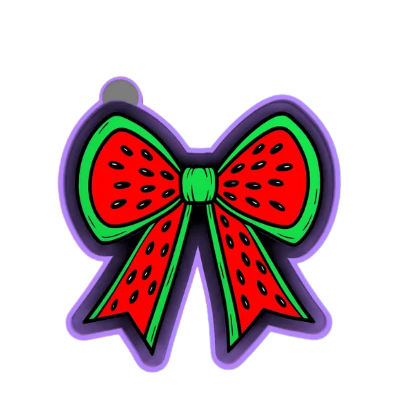 Watermelon Bow Freshie mold