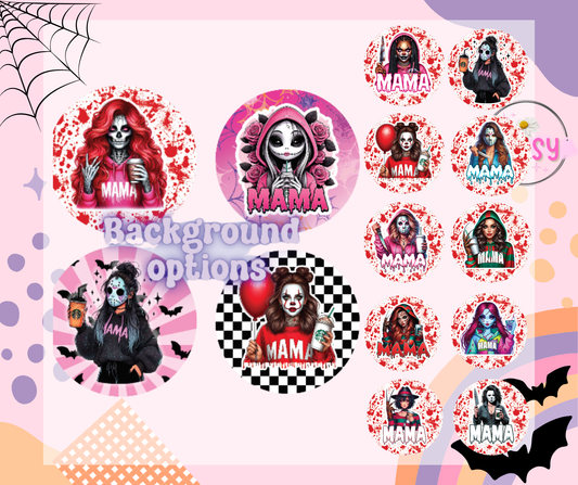 Mama Halloween Cardstock