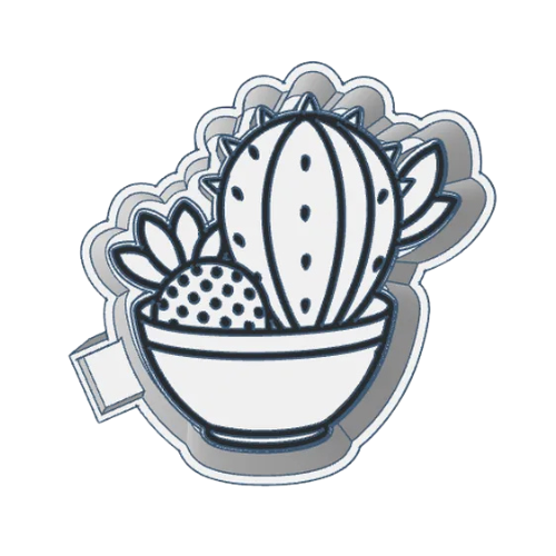 Cactus Freshie Mold