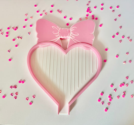 Bow Rhinestone Tray