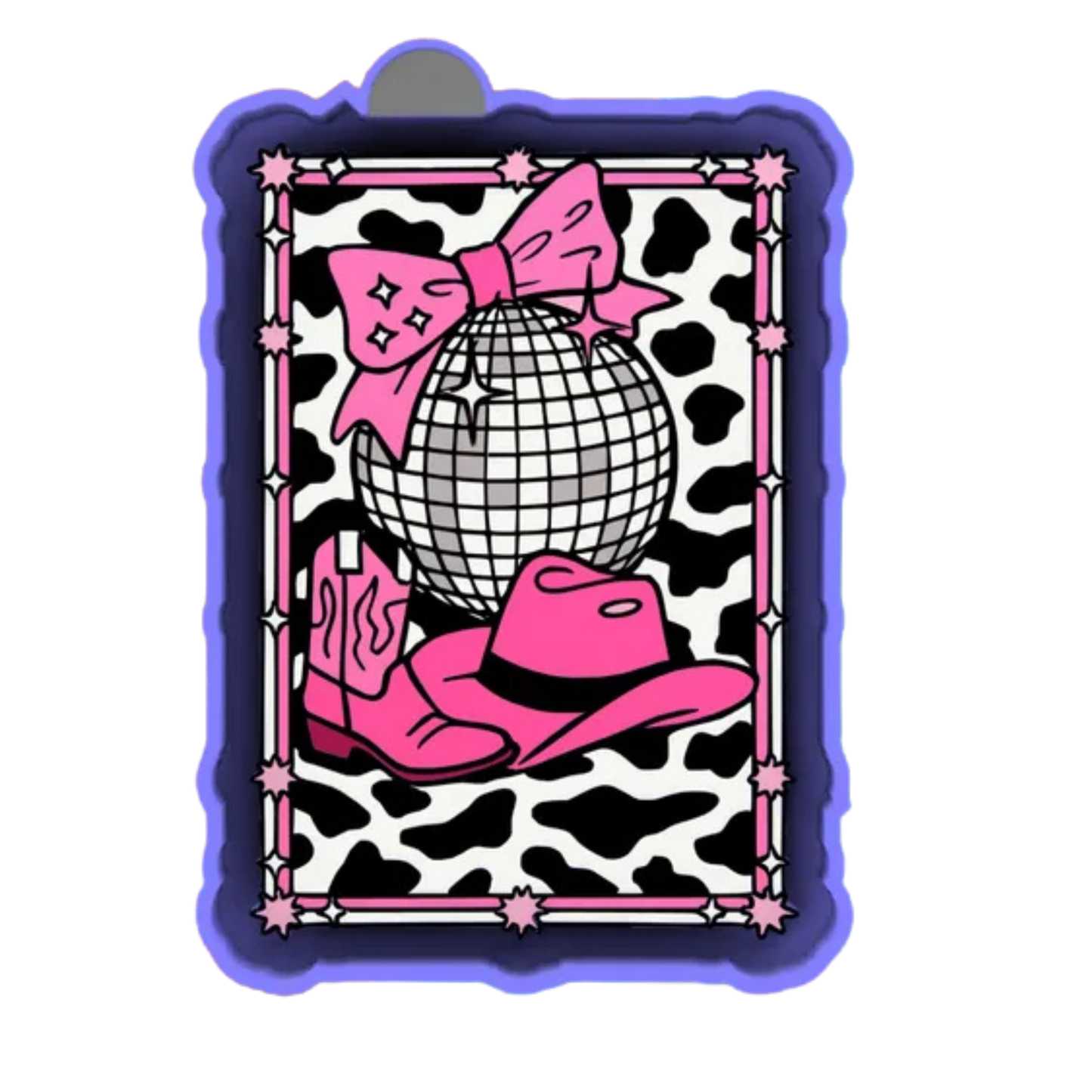 Disco cowgirl Freshie Mold