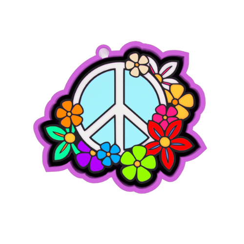 Peace Freshie Mold